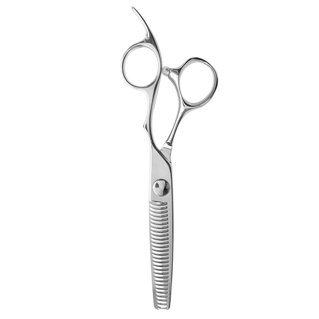 TIJERA PROFESIONAL KOKORO SILVER DE TEXTURA DE  6.0"