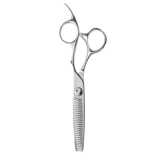TIJERA PROFESIONAL KOKORO SILVER DE TEXTURA DE  6.0"