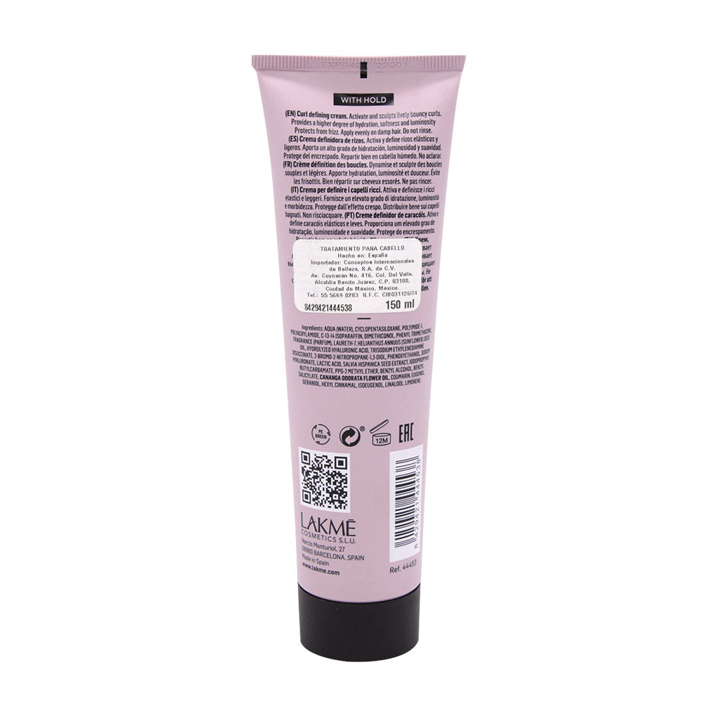 Crema Antifrizz TEKNIA Frizz Control Cream 150 ML - LAKME