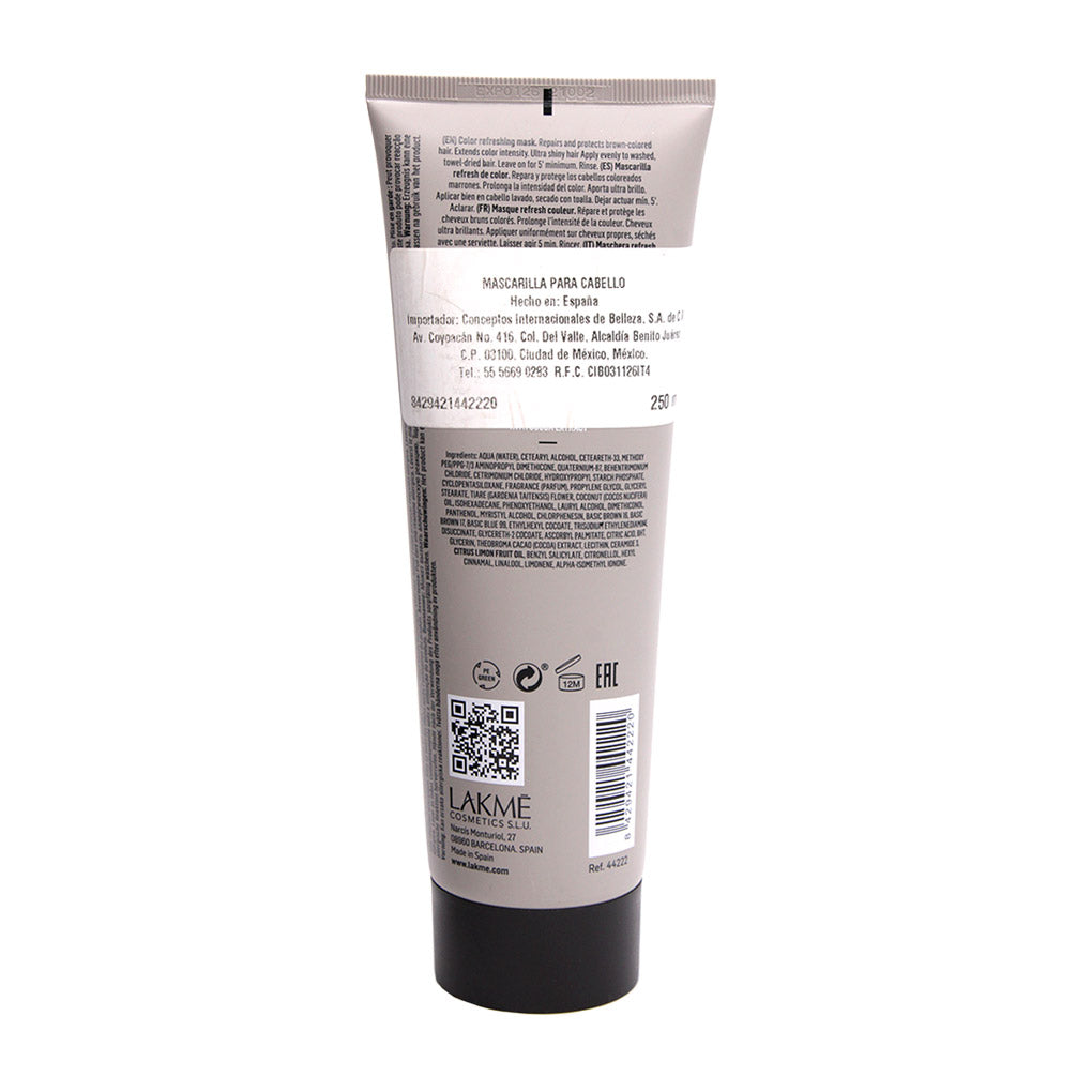 Mascarilla TEKNIA Refresh Cocoa Brown Mask 250 ML - LAKME