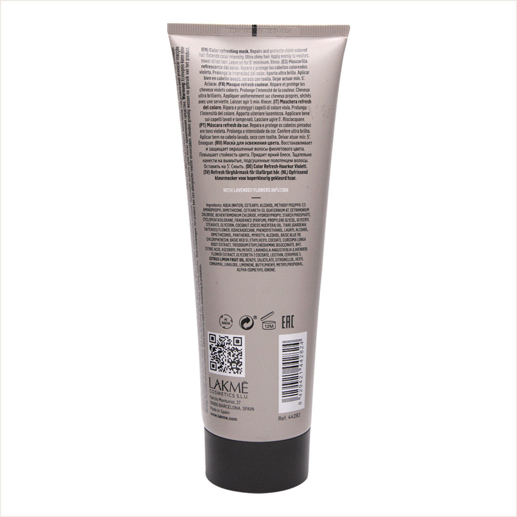 Mascarilla TEKNIA Refresh Violet Lavender Mask 250 ML - LAKME