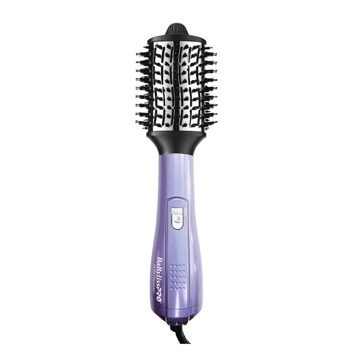 CEPILLO BABYLISS REDONDO 3" LILA DE AIRE CALIENTE