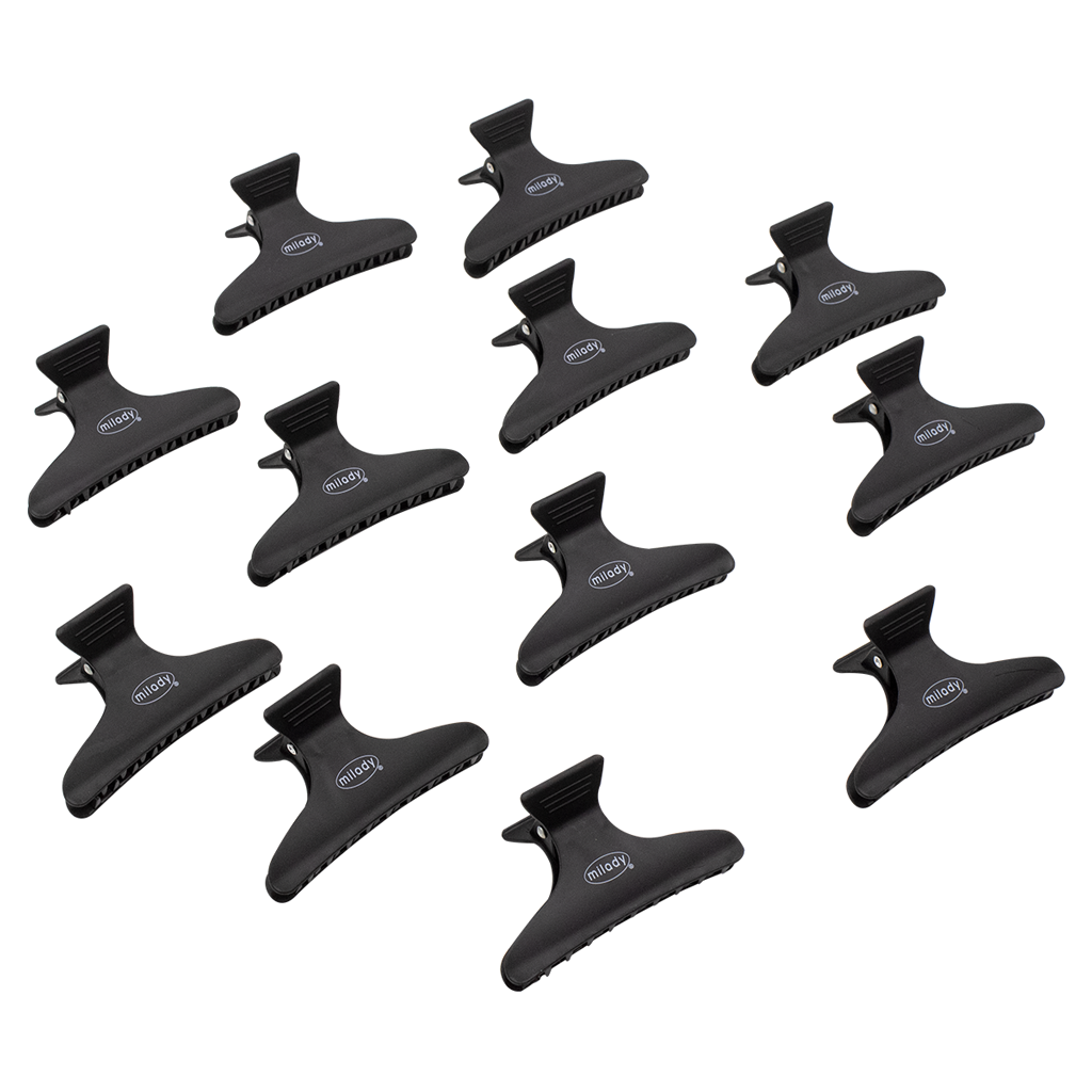 PAQUETE DE CLIP MARIPOSA 12PZAS MILADY