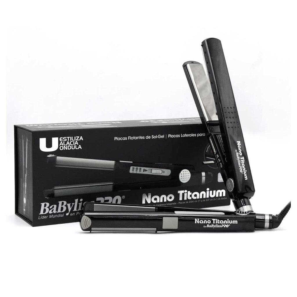 Combo BaByliss Alaciadoras Nano Titanium