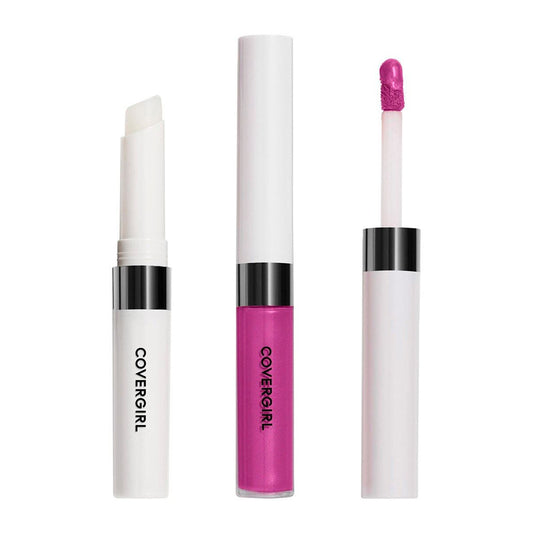 Labial Líquido Rosa 2en1 Covergirl Outlast All-day 740 Moonlight Mauve