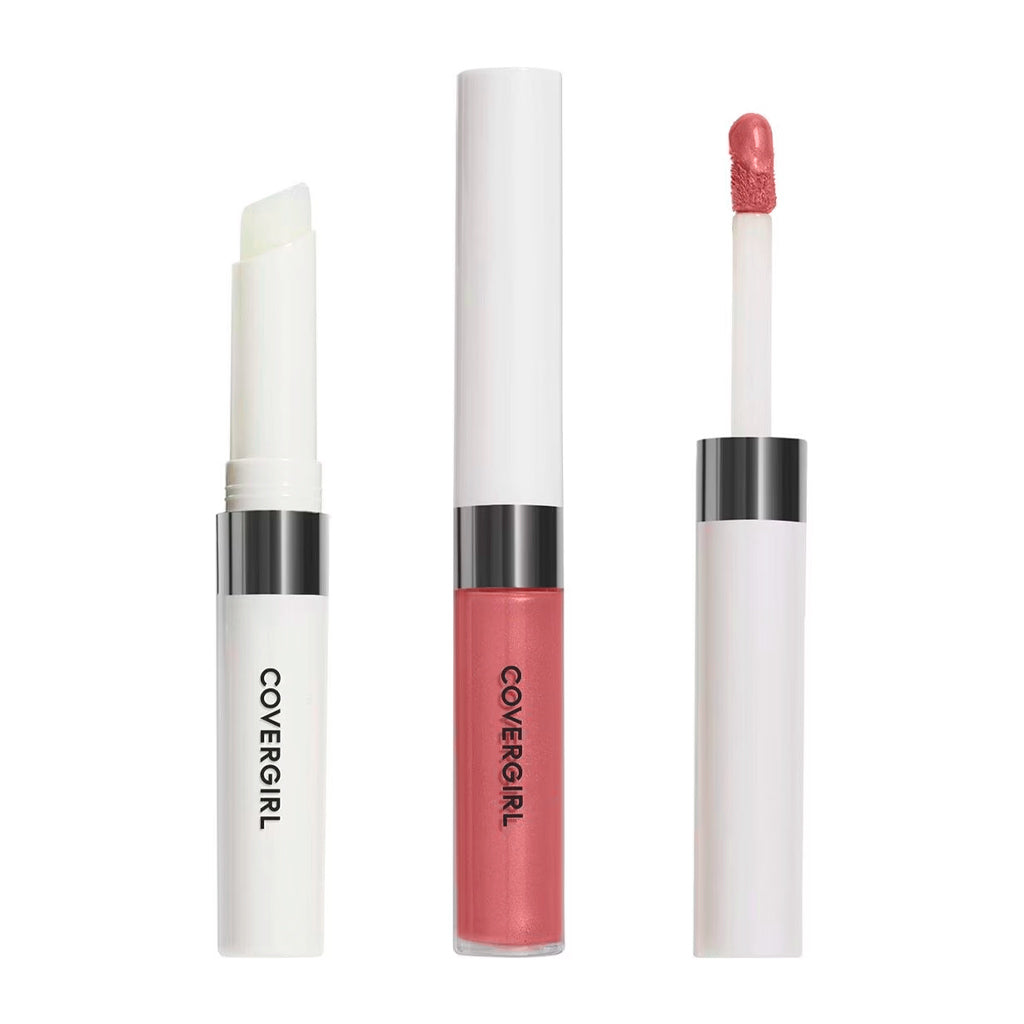 Labial Líquido Rojo 2 En 1 Covergirl Outlast All-day 507 Ever Red-dy