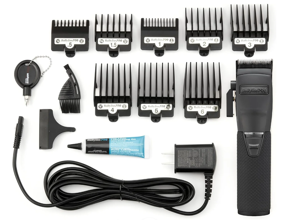 MAQUINA BABYLISS RECORTADORA INALAMBRICA NEGRO MATE FX BOOST+