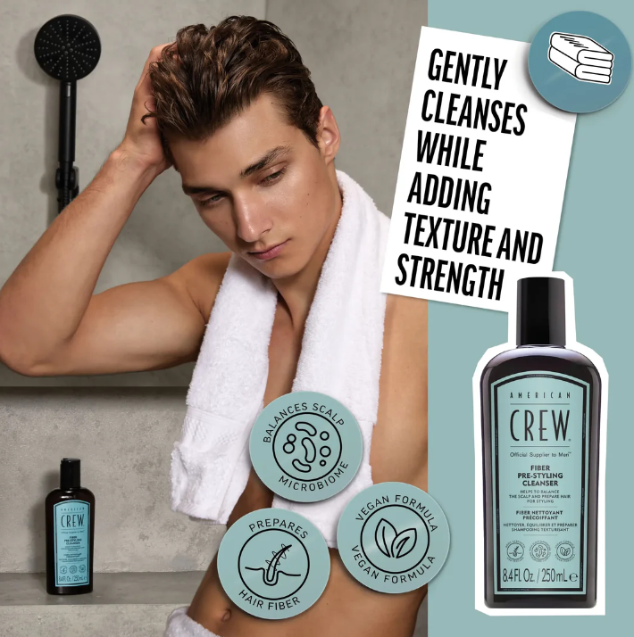 AMERICAN CREW SHAMPOO FIBER 250ml