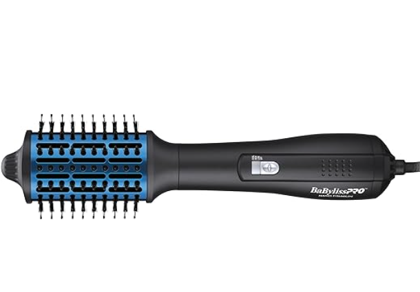 CEPILLO BABYLISS REDONDO 2.5" DE AIRE CALIENTE BLACK EDITION