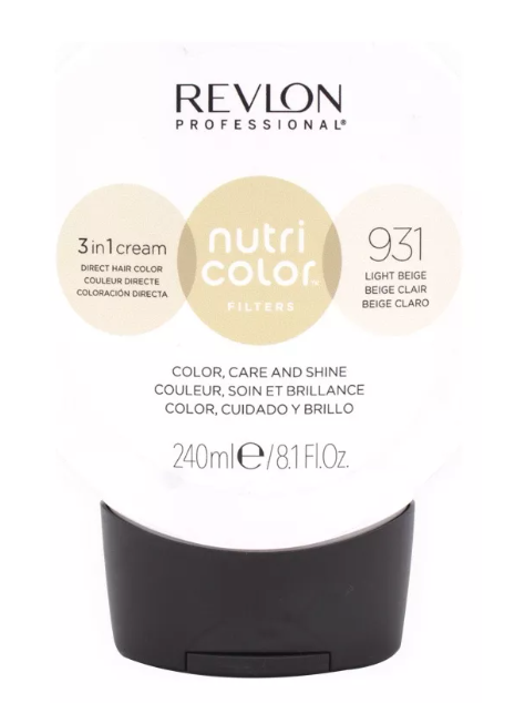 NUTRI COLOR FILTERS #931 BEIGE 240ML - REVLON PROFESIONAL