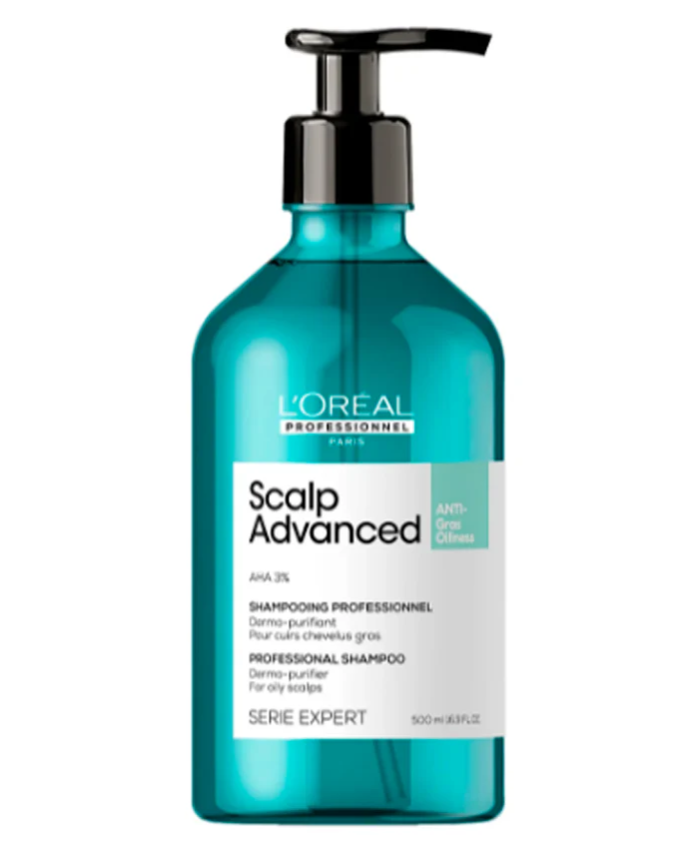 LOREAL SERIE EXPERT SCALP ADVANCE CONTROL ANTI GRASA SHAMPOO 500 ML
