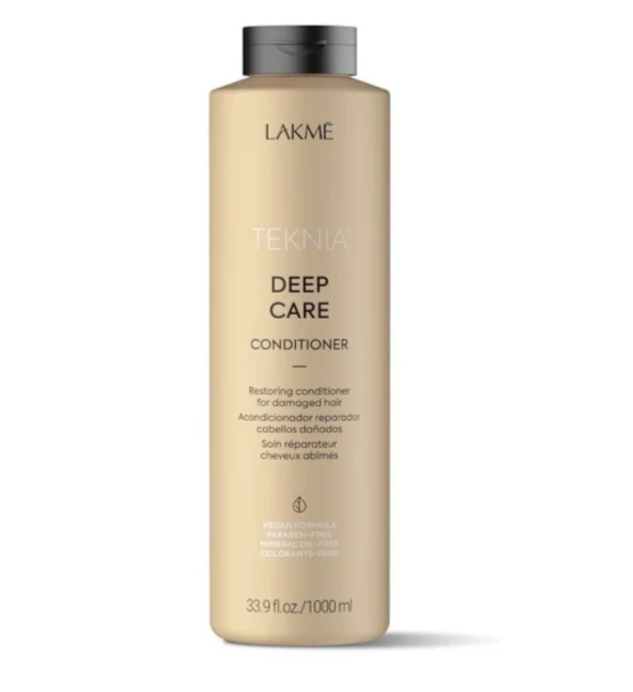 ACONDICIONADOR LAKME DEEP CARE REPARADOR CABELLO DAÑADO 1000 ML