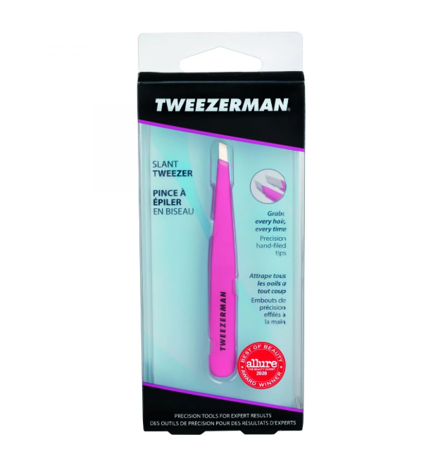 Tweezerman Pinza para Depilar "Pretty in Pink"
