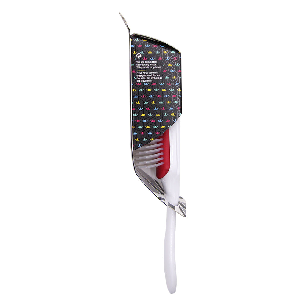 Cepillo Alaciador DENMAN White Rose Gold Crown Brush
