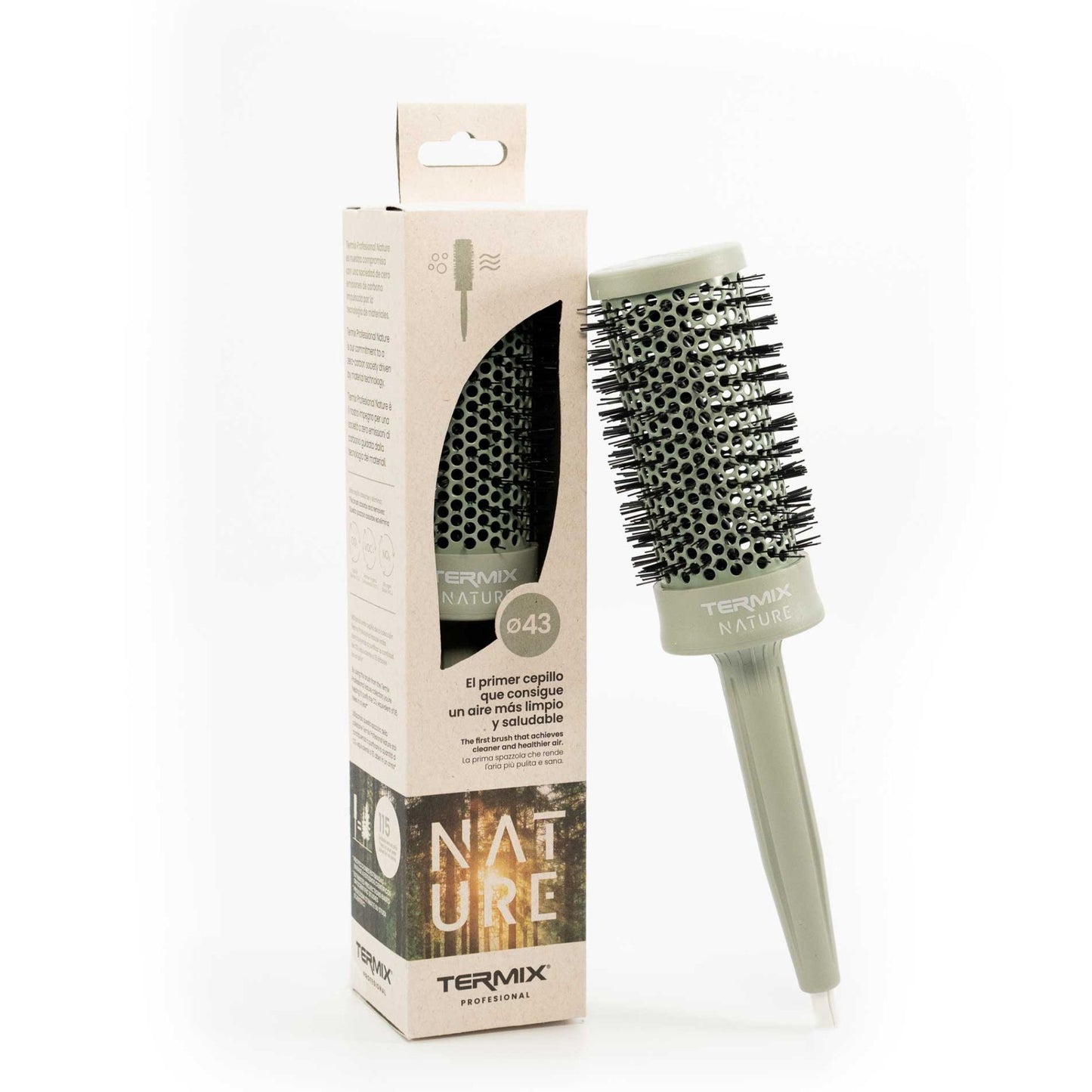 CEPILLO REDONDO TERMIX PROFESIONAL NATURE 43