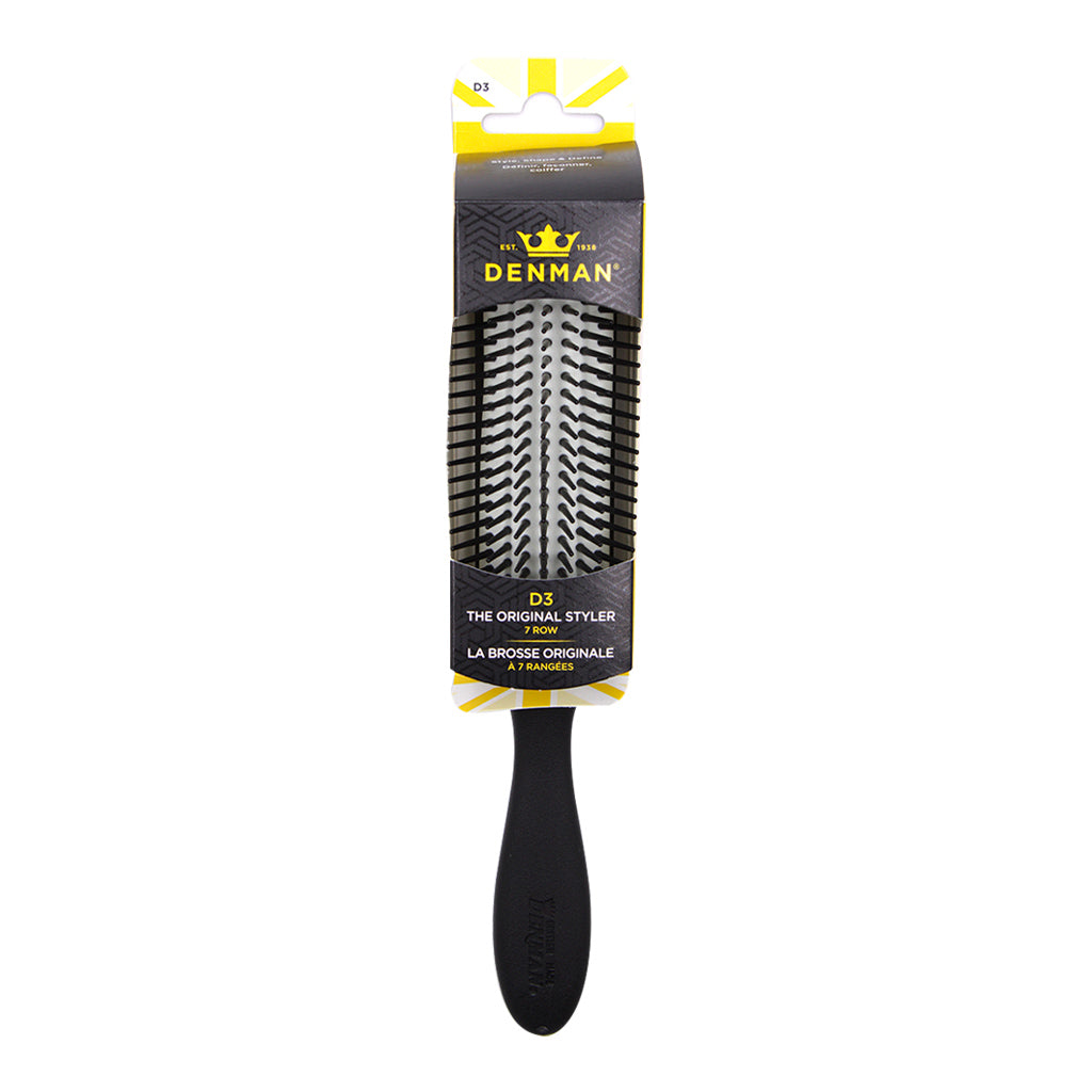 Cepillo para Alaciar y Marcado DENMAN Brush Matt Black Med. Styling