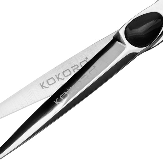 TIJERA PROFESIONAL KOKORO BLACK CORTE 6.0"