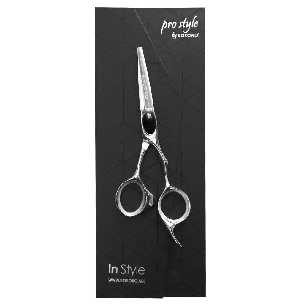 TIJERA PROFESIONAL KOKORO BLACK CORTE 5.0" - Kokoro MX