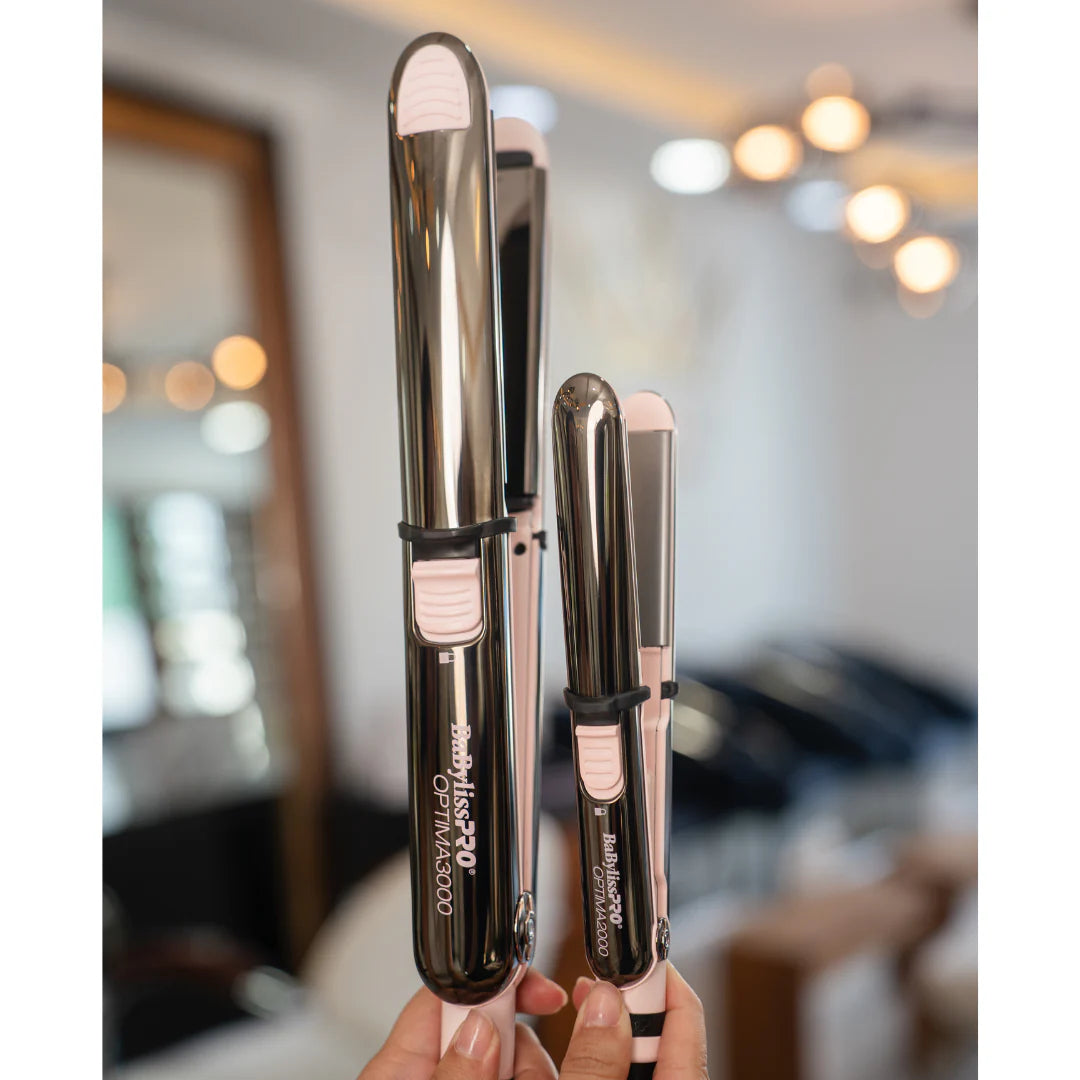 COMBO DE ALACIADORAS BABYLISS PRO OPTIMA SUGAR PINK