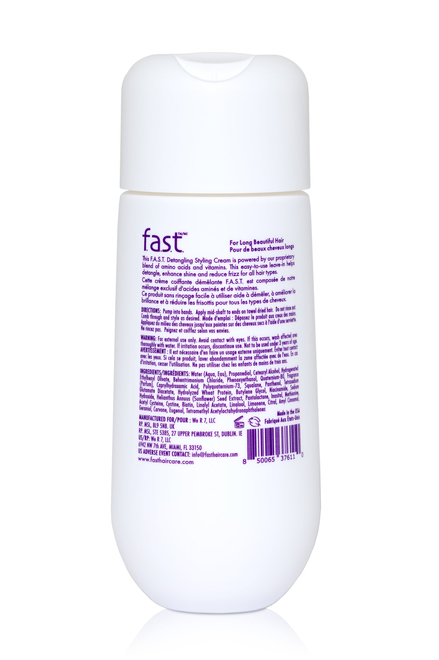 F.A.S.T DETANGLING STYLING CREAM 180ML