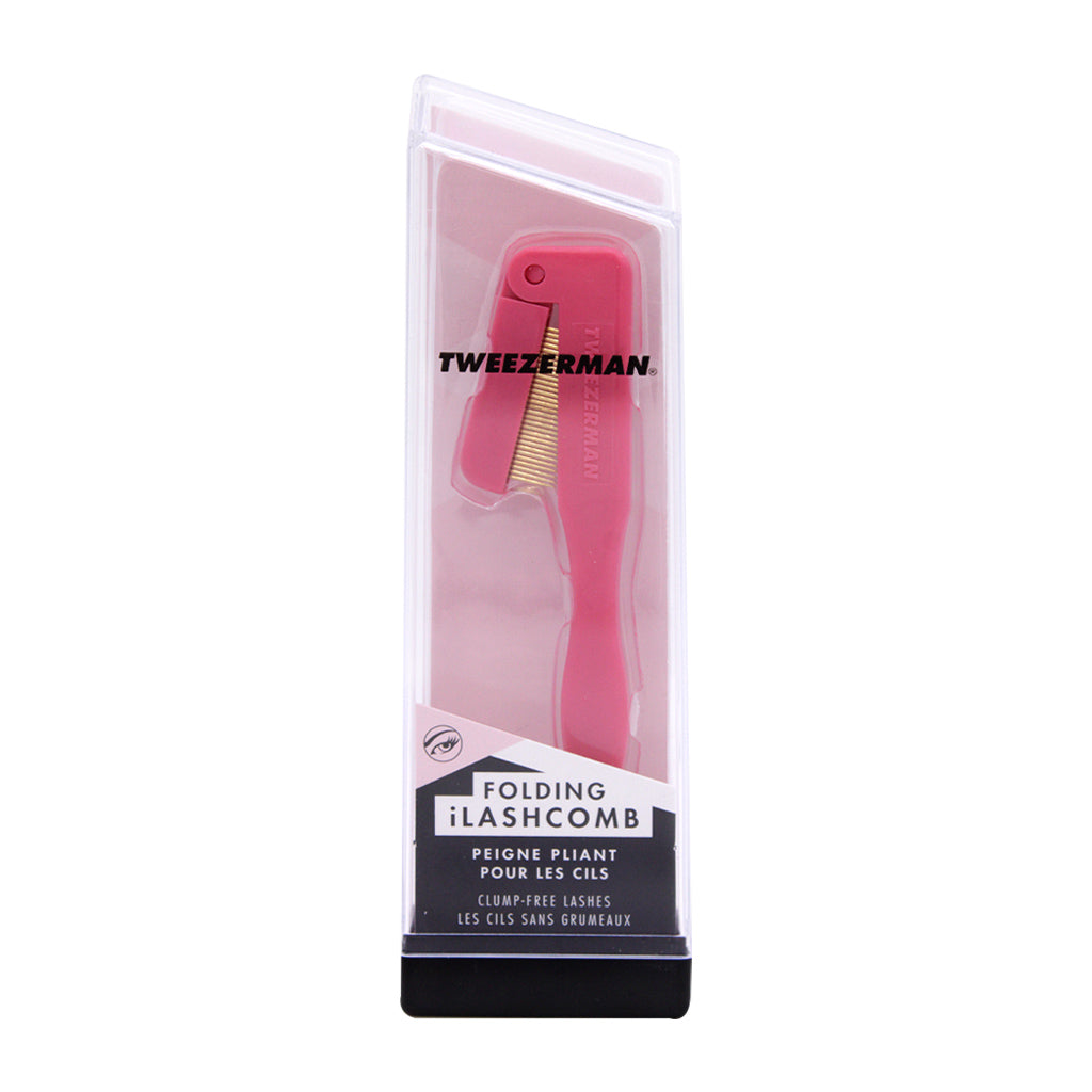 Tweezerman Cepillo para Pestañas Folding Rosa