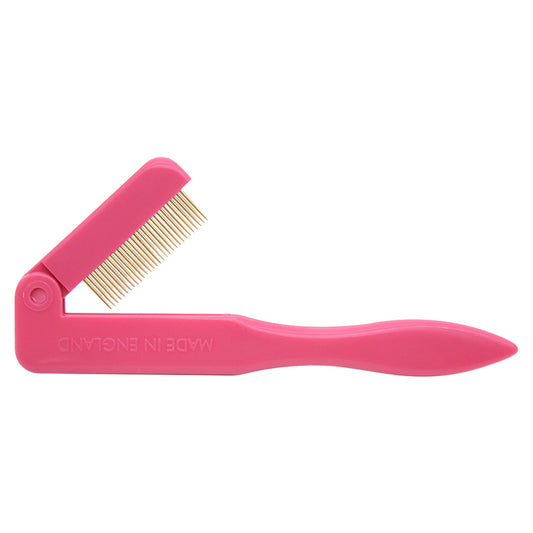 Tweezerman Cepillo para Pestañas Folding Rosa