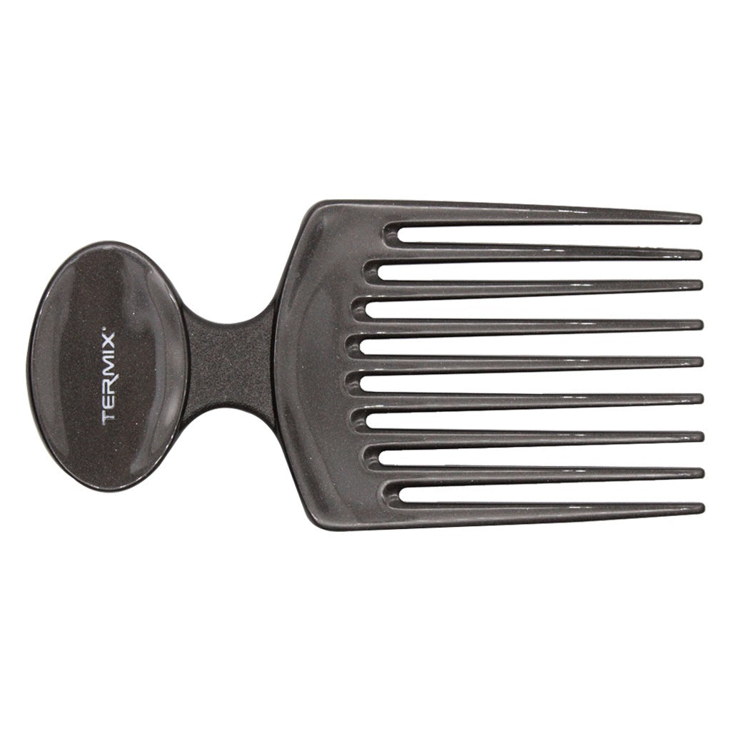 Peine Profesional Termix Titanio para Grandes Rizos con Mango Superior #878
