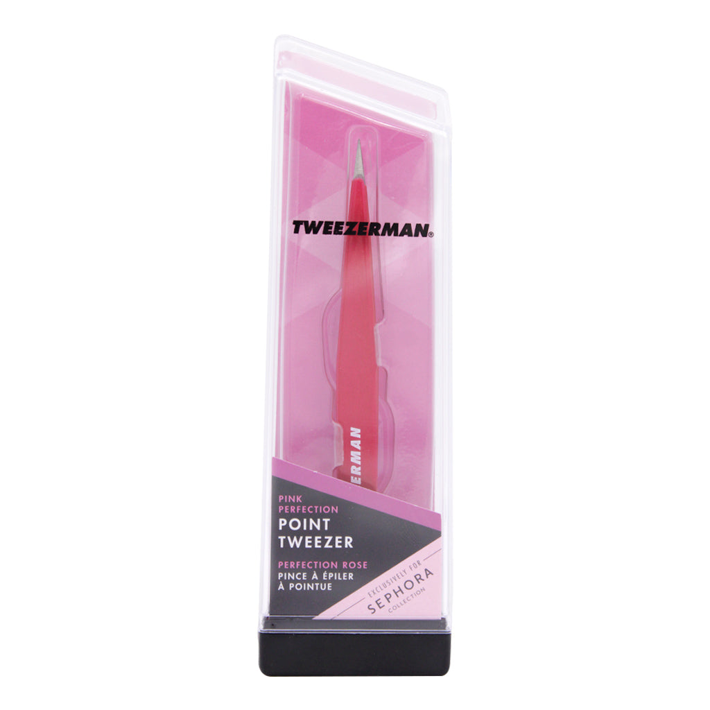 Tweezerman Pinza para Depilar Punta Fina Point Pink Perfection
