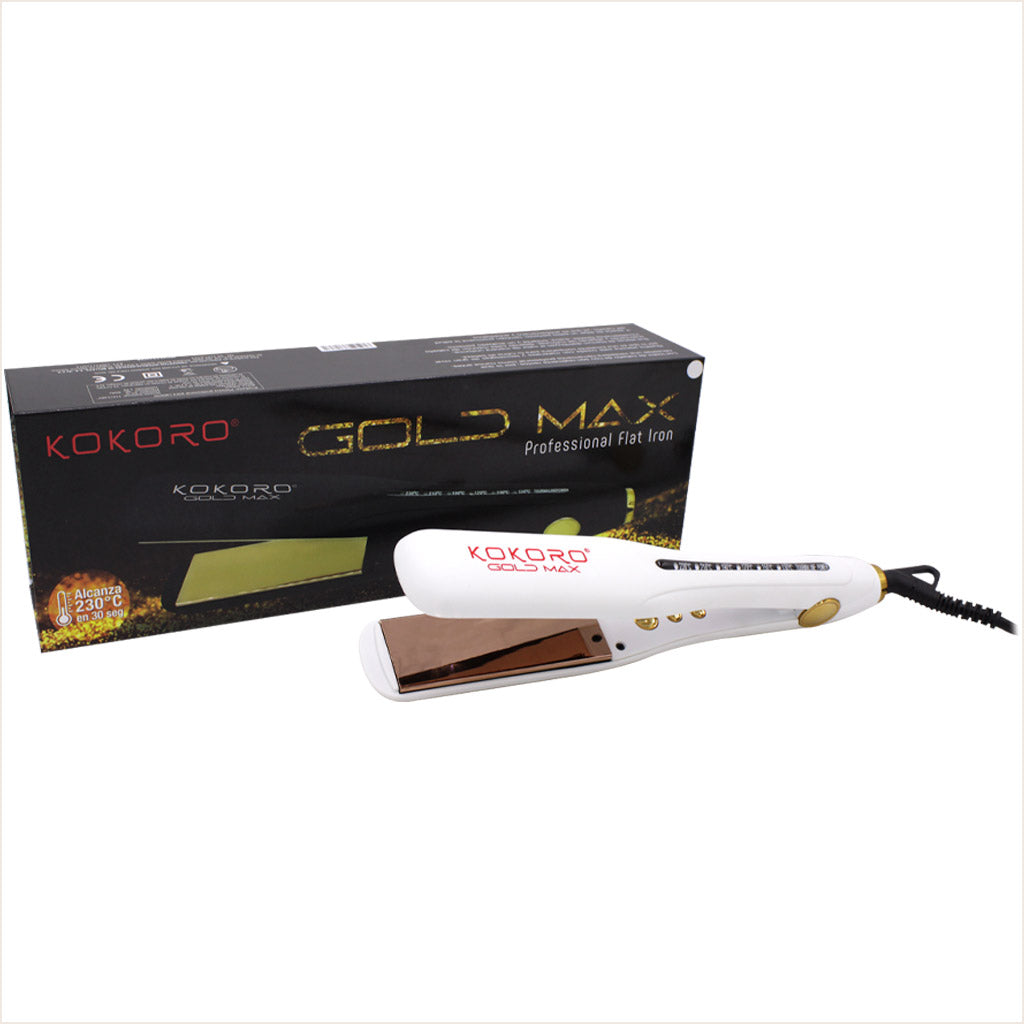 Plancha para Cabello Kokoro Gold Max Blanca