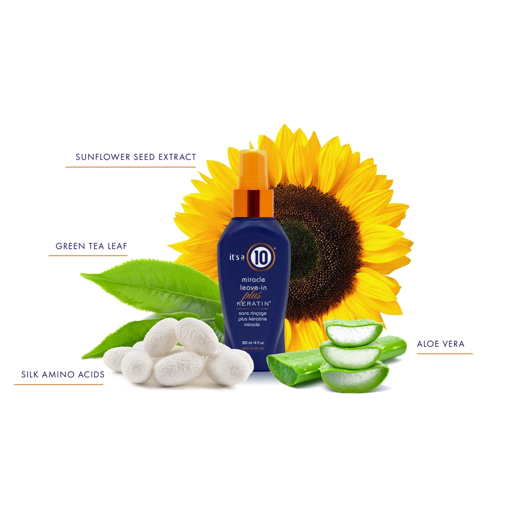 ITS A 10 MIRACLE LEAVE-IN PLUS KERATIN 120ml