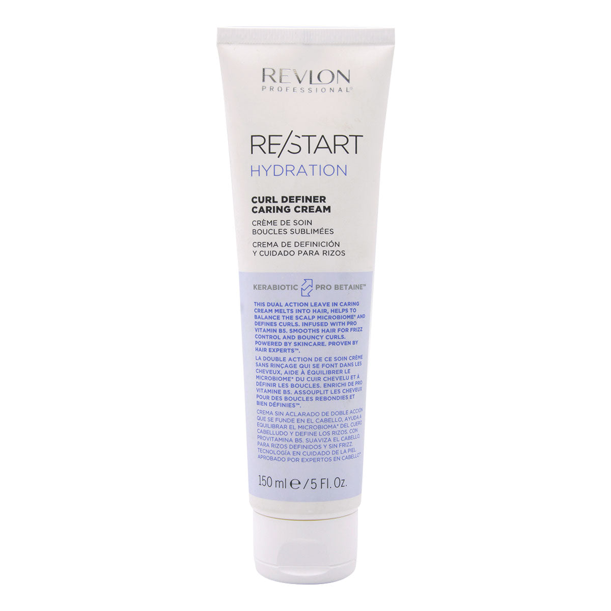 Crema de definición y cuidado para rizos Revlon Restart Curl Definer Caring Cream 150ml