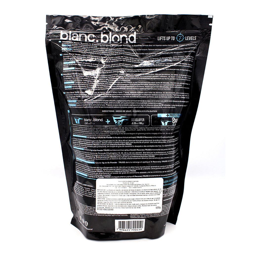 TRUSS Blanc Blond Lightening Powder Dust Free 500g