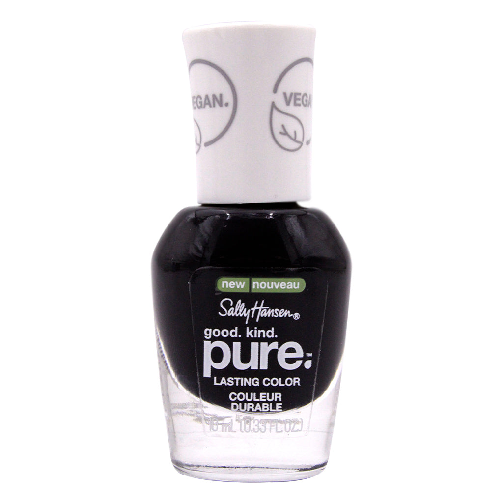 Esmalte Sally Hansen Good.kind.pure. Negro 410 Black Stone