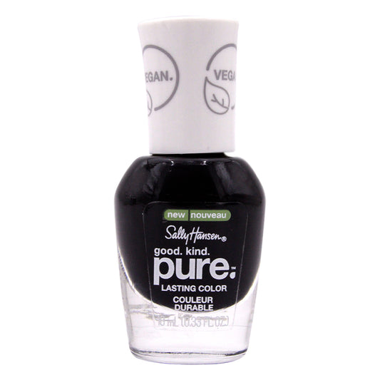 Esmalte Sally Hansen Good.kind.pure. Negro 410 Black Stone