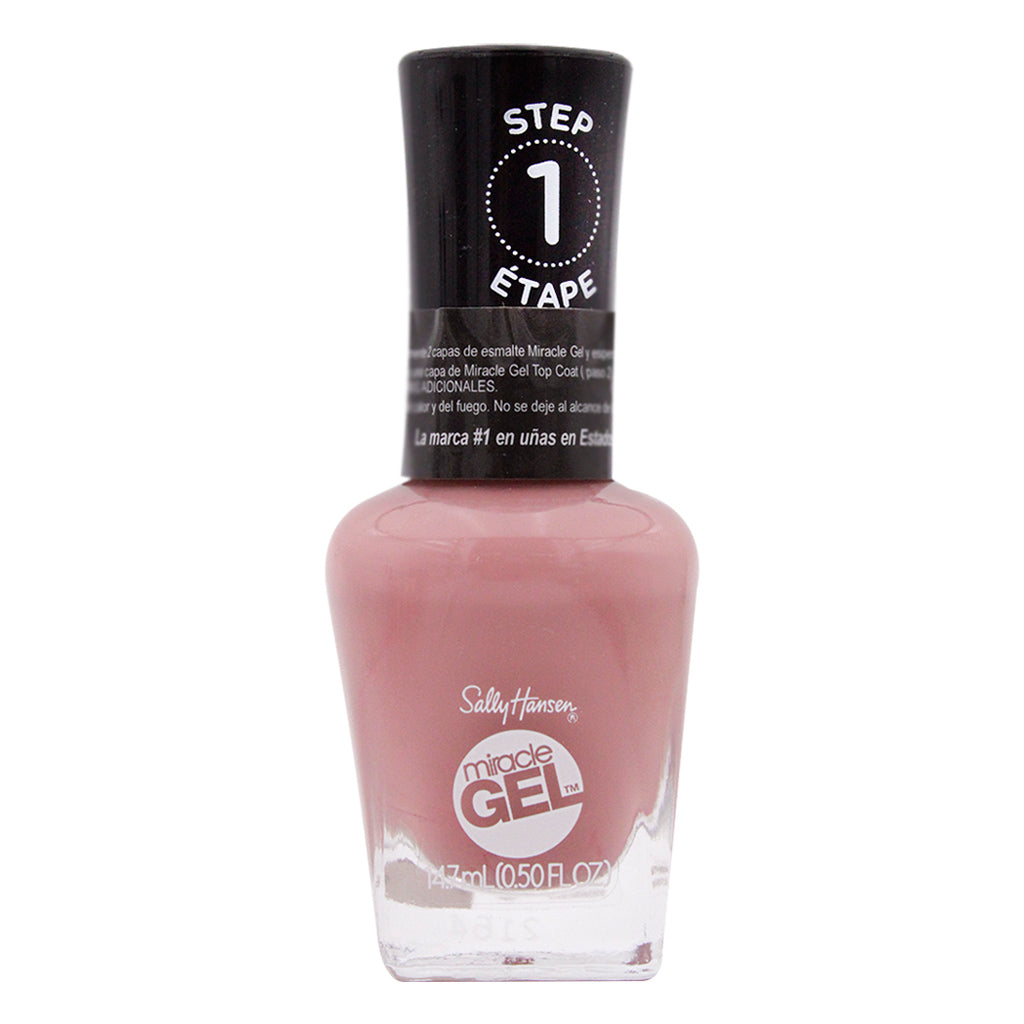 Esmalte Sallyhansen Miracle Gel Rosa Malva 252 Rose & Shine