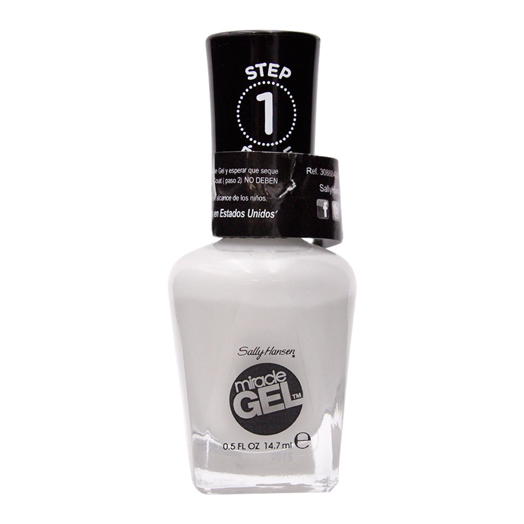 Esmalte Sally Hansen Miracle Gel Blanco 450 Get Mod