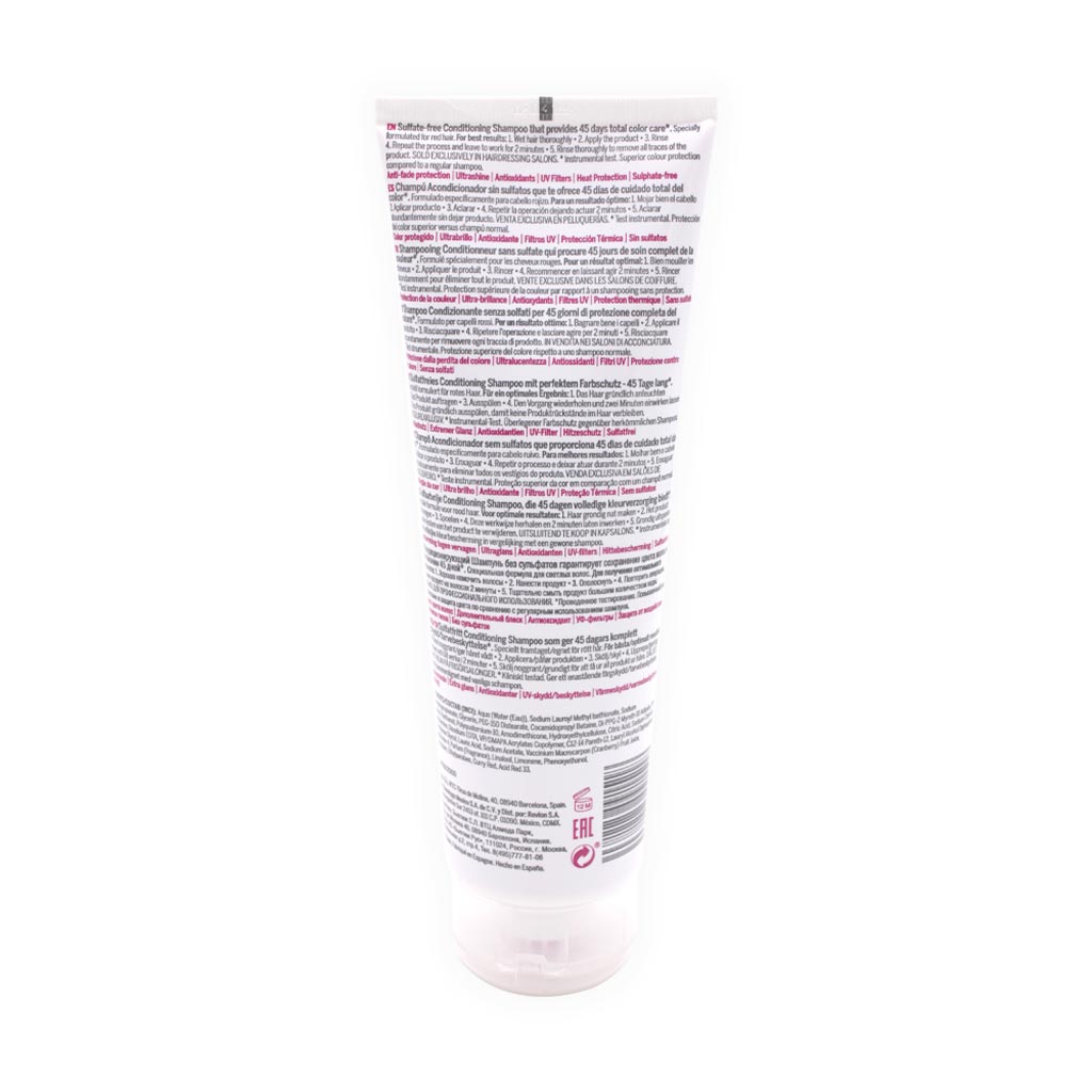 Shampoo Acondicionador 45 Days Tonos Rojizos 275ml