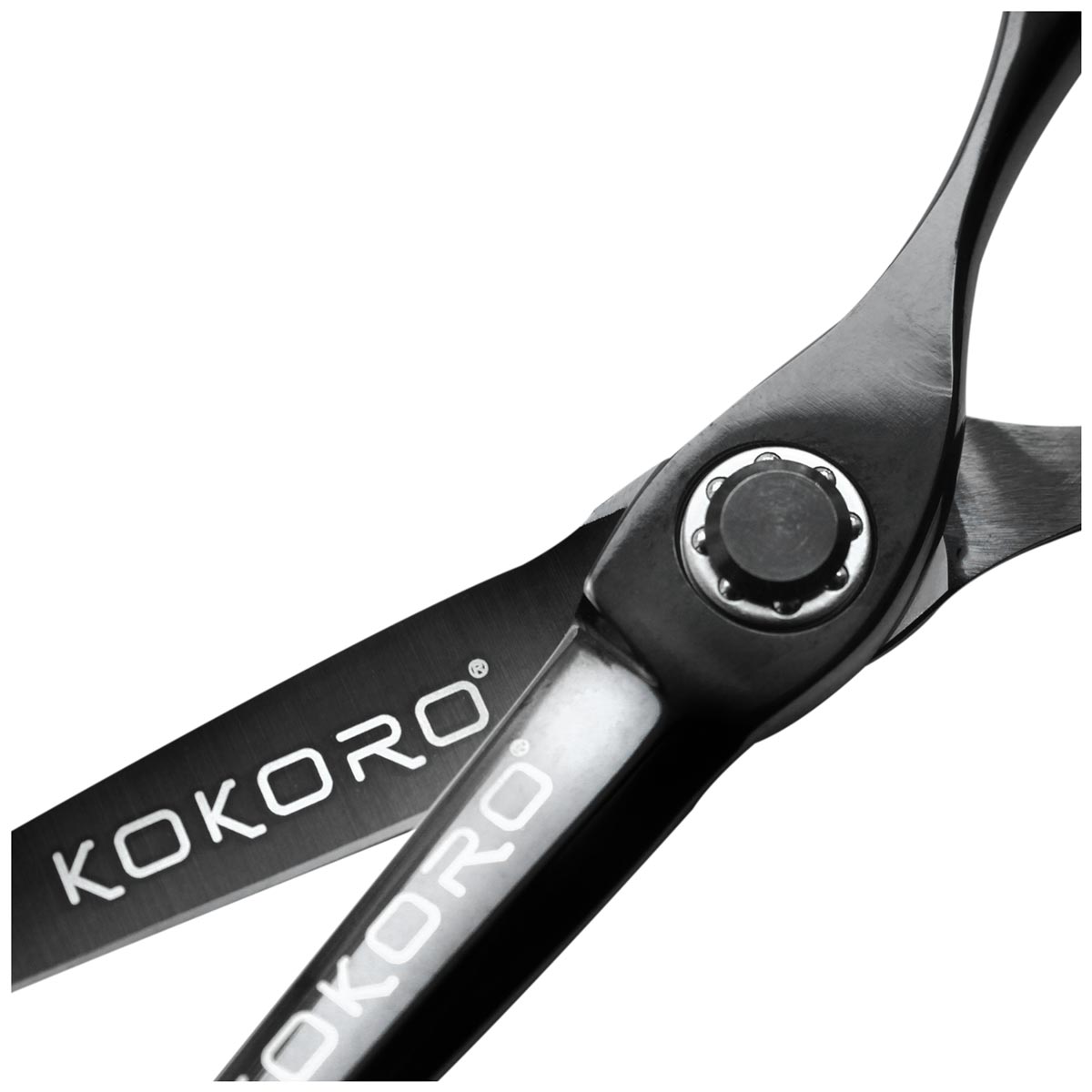 TIJERA PROFESIONAL KOKORO BLACK TITANIUM DE CORTE 5.5 - Kokoro MX
