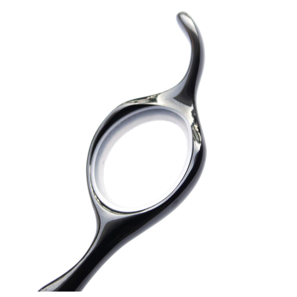 TIJERA PROFESIONAL KOKORO BLACK TITANIUM DE TEXTURA 5.5