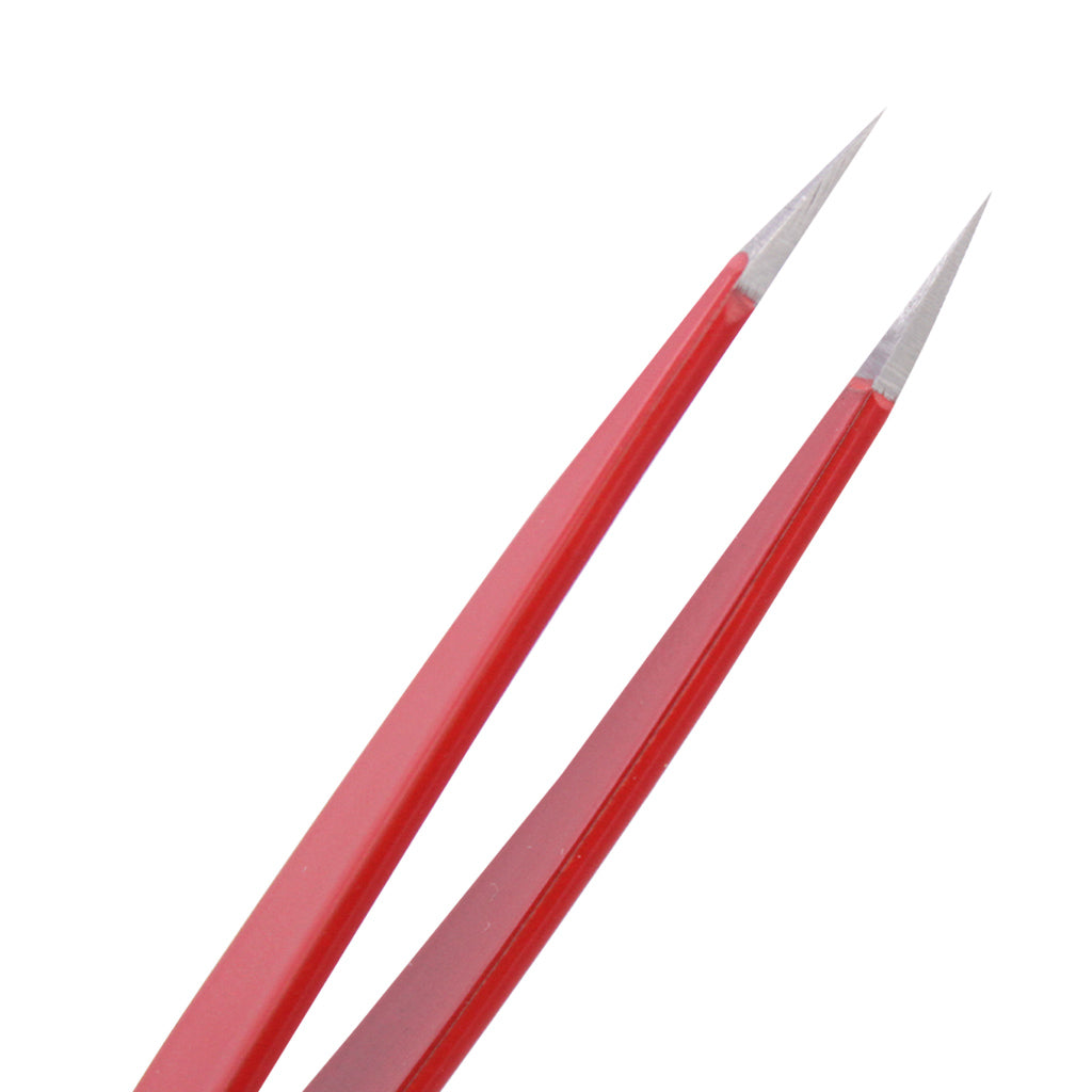 Tweezerman Pinza para Depilar Punta Fina Point Red