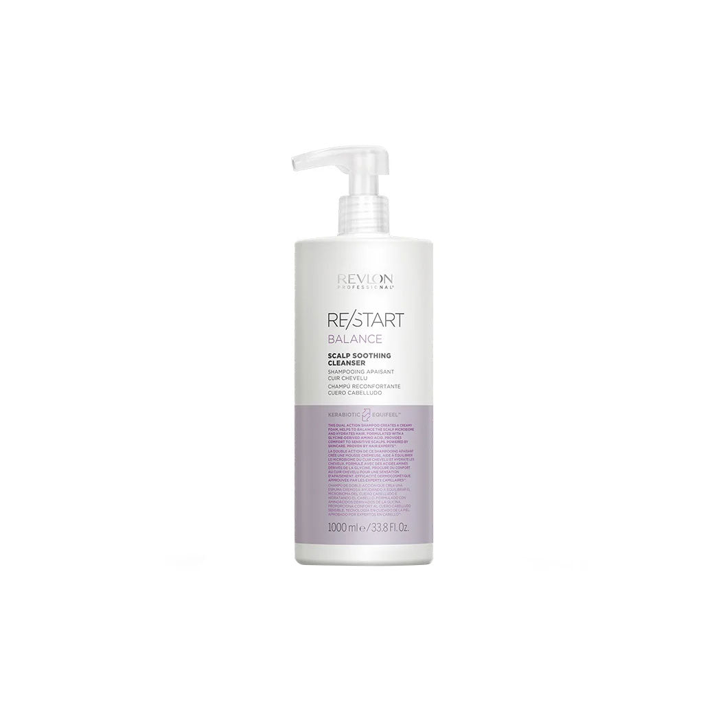 Shampoo Micelar Limpieza Profunda Revlon Restart Balance Scalp Soothing Cleanser 1000ml