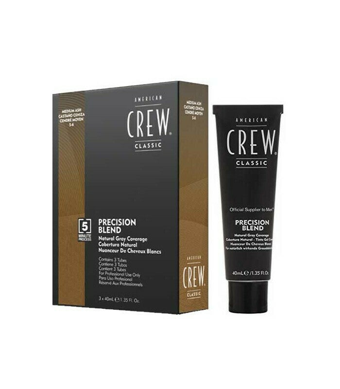 American Crew Precision Blend Medium Ash 40ml (x3) - Kokoro MX
