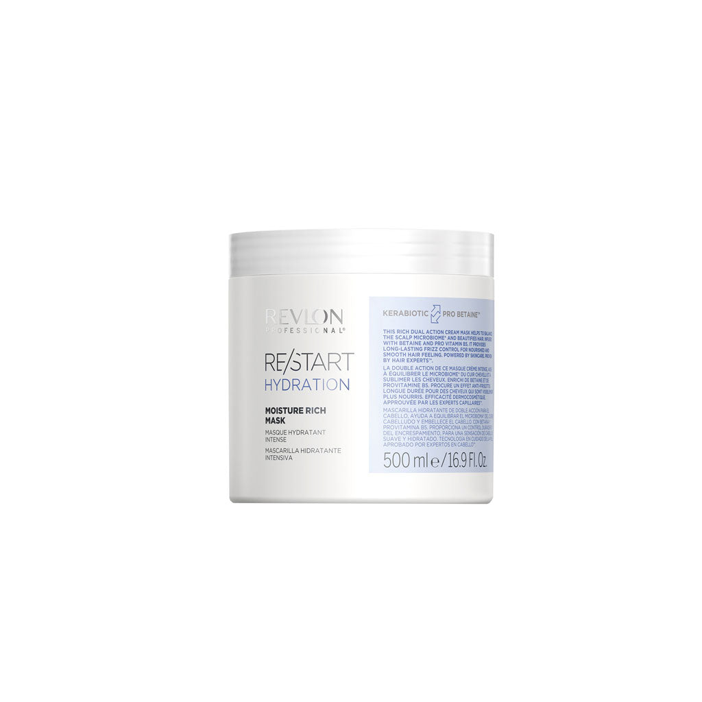 Mascarilla Hidratante Intensiva Revlon Restart Moisture Rich Mask 500ml