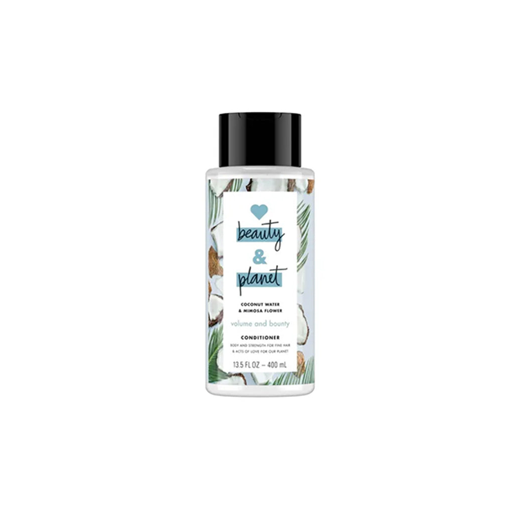 Acondicionador Para Volumen Love Beauty and Planet Volume and Bounty Coconut Water & Mimosa Flower 400ml - Kokoro MX