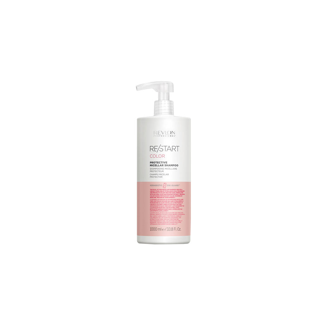 Shampoo Micelar Protector de Color Revlon Restart Color Protective Micellar Shampoo 1000ml