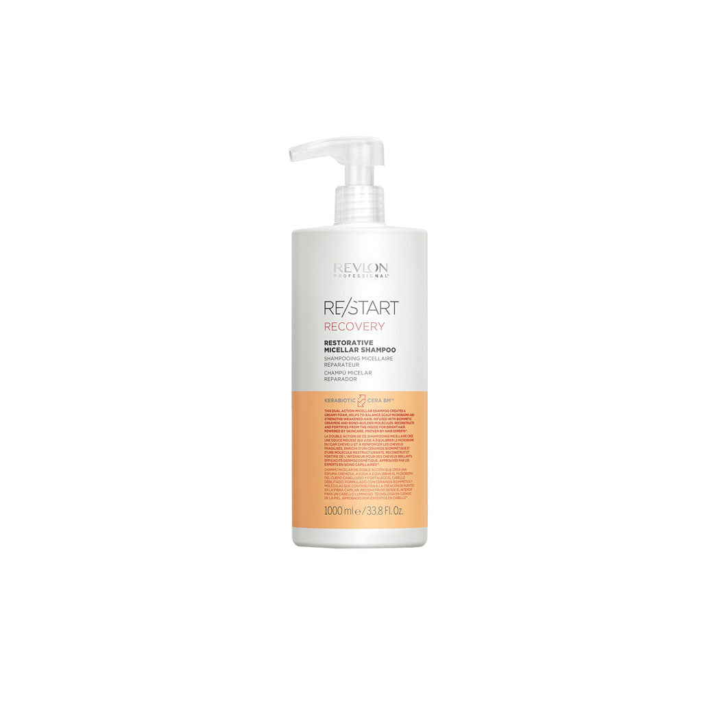 Shampoo Micelar Reparador Revlon Restart Recovery Restorative Micellar Shampoo 1000ml