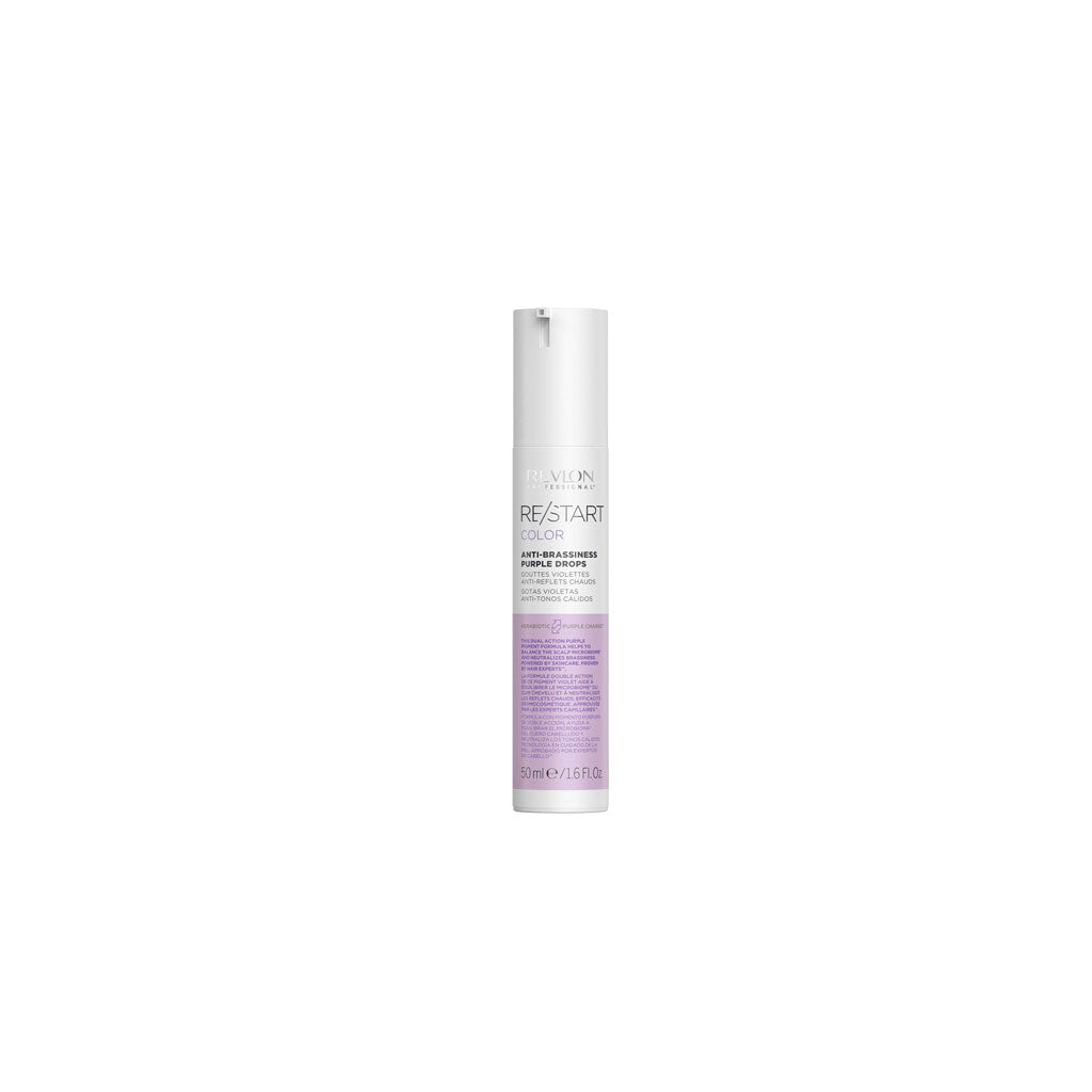 Gotas Violeta Anti-Tonos Cálidos Revlon Restart Anti-Brassiness Purple Drops 50ml