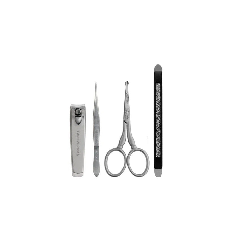 Tweezerman Kit de Cuidado para Hombre Essential Grooming Kit