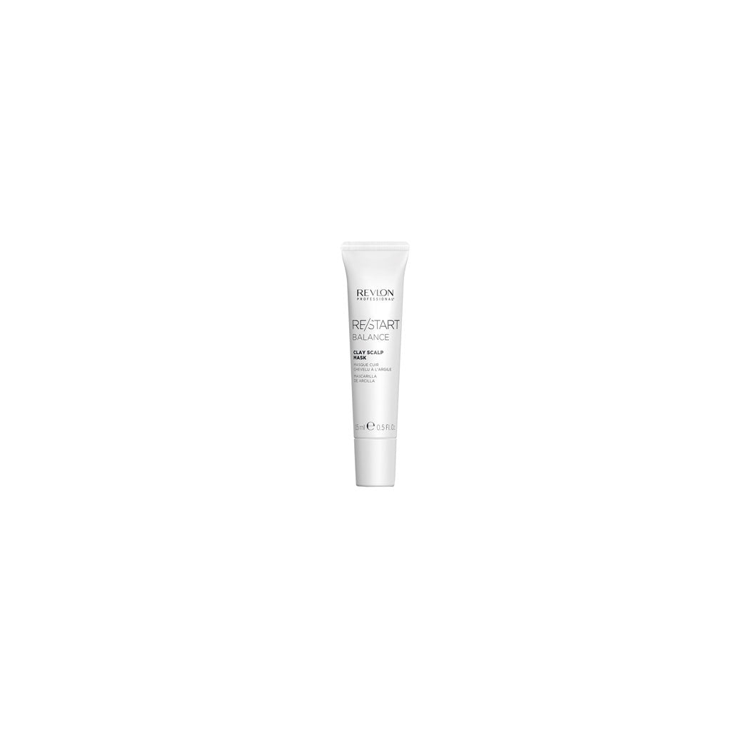 Mascarilla de arcilla para cuero cabelludo Revlon Restart Balance Clay Scalp Mask 10pz 15ml