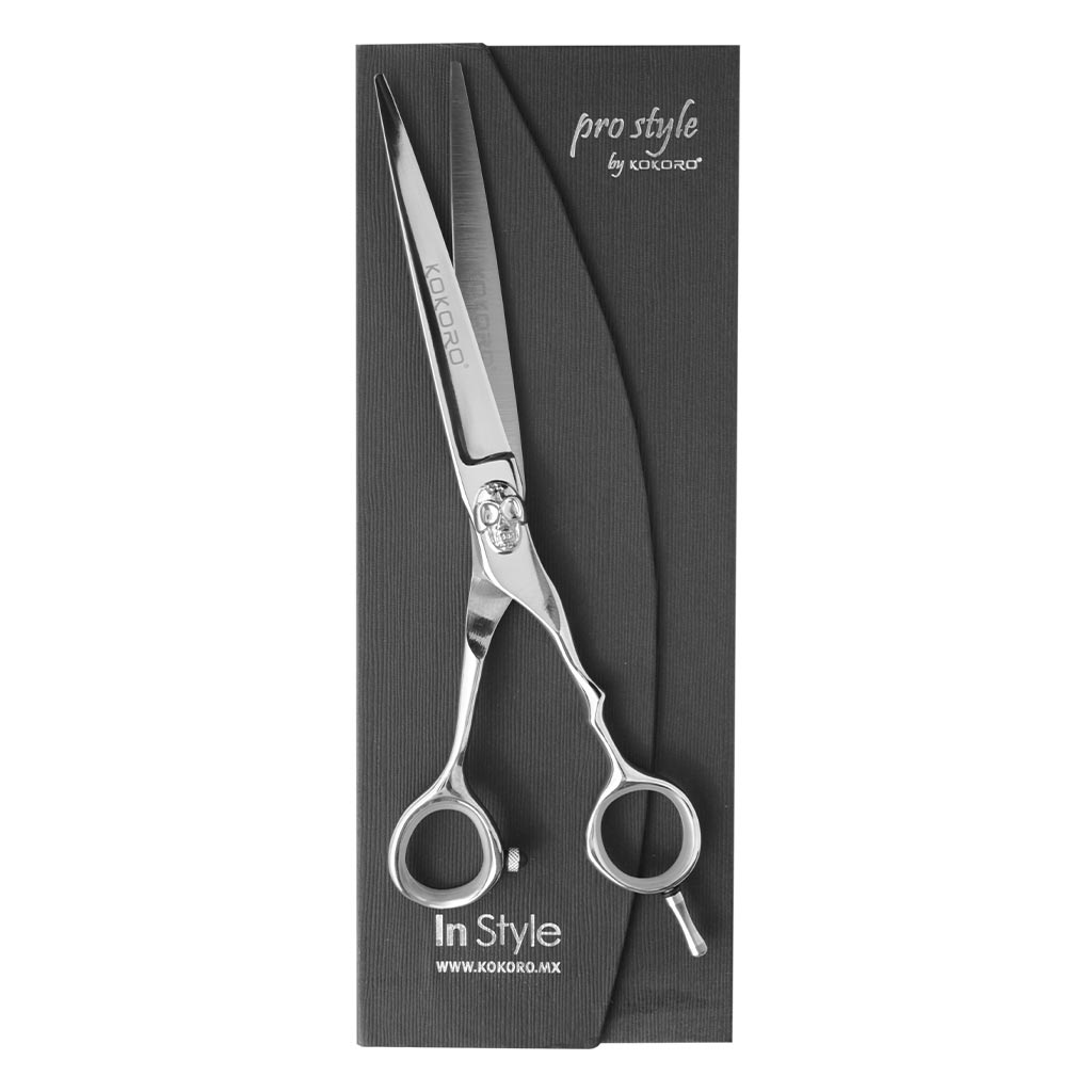 Kokoro Tijera Barberia Skull de Corte 7.0 - Kokoro MX